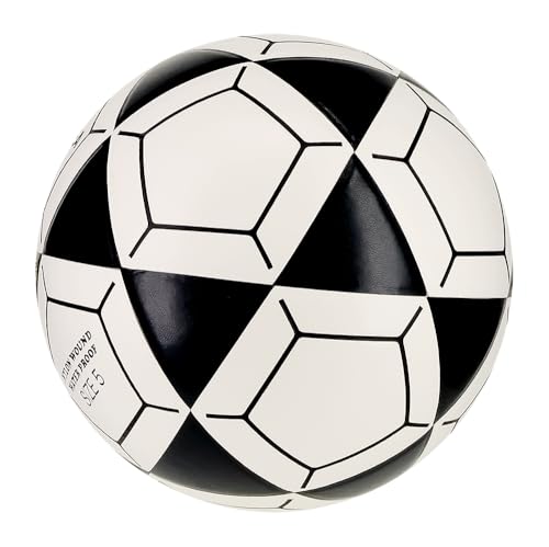 MIKASA FT5 Goal Master Ballon de Football Noir/Blanc Taille 5 – vue 3