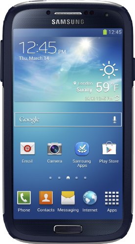 OTTERBOX COMMUTER SERIES Case for Samsung Galaxy S4 - Frustration FRĒe Packaging - Marine (Gunmetal Grey/Admiral Blue)