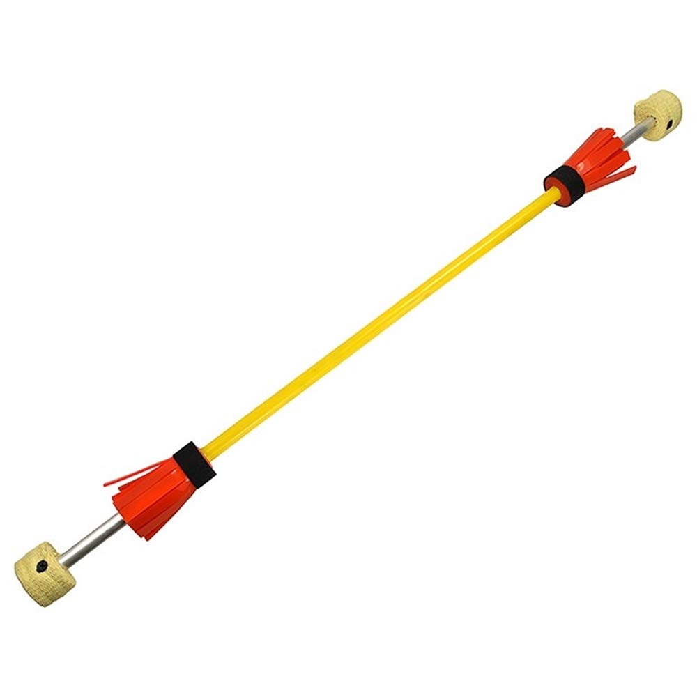 AGILE Fire FLOWERSTICK Bastone del Diavolo di Fuoco per GIOCOLIERI Professionisti con Bacchette