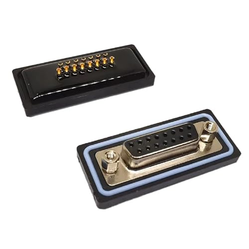 Conector RS232 y RS485 con pines de latón chapado en oro de 3U 3
