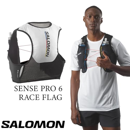 ウォーキング・ランニングウェア SALOMON SENSE PRO 6 RACE FLAG SALOMON SENSE PRO 6 RACE FLAG SET BKW M - 製品詳細