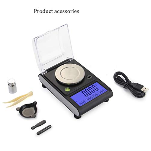 Báscula electrónica joyería alta precisión 0.001g miniatura 5