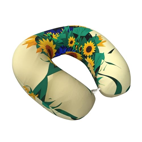 Almohada de Espuma viscoelástica Semicircular para Viaje miniatura 2