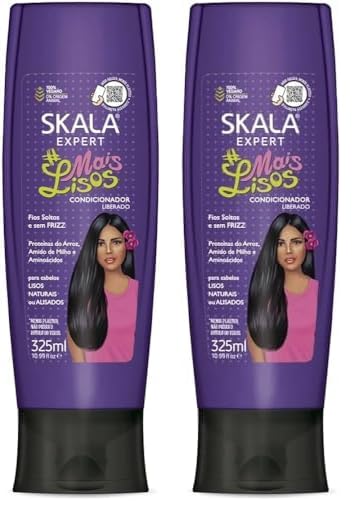 SKALA - Für glatte und geschmeidige Haare | Feuchtigkeitsspendend, 325 ml (1er Pack) (Paquete de 2)