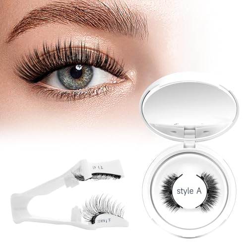 Higu clace Magnetic Eyelashes with Applicator Soft Magnetic Lashes Natural Look Wispy Magnet Lashes Easy to Wear and Remove （DJCX-A02）