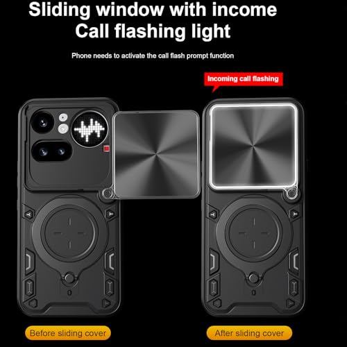 Funda protectora Nothing Phone 4a Pro resistente a caídas con soporte de imán 2