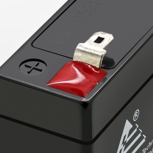 6V 1.2Ah Valve Regulated Sealed Lead Acid Battery With F1 Terminal Eci Power #TOP4