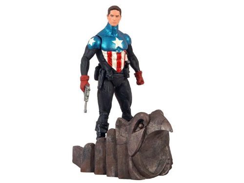 DIAMOND SELECT TOYS Disney Marvel Captain America Action Figure -- 7'' H