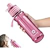 Bouteille Brumisateur 2 En 1 - Rose Dégradé - Système De Brumisation Manuelle - Hydratation Et Rafraîchissement
