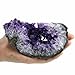 Nvzi Amethyst Crystal Rock, Real Amethyst Stone, Natural Purple Crystals and Healing Stones, Amathesis Crystal Cluster Geode, Amatista Piedra Natural, Cuarzos Originales De Energia Y Piedras(1.1LB)