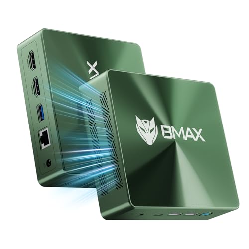 Image of Bmax B6 Pro Mini PC, Intel i5-1030NG7(Up to 3.5GHz) 16GB DDR4 512GB SSD, Windows 11 Pro Small Desktop Computer with 4K Triple Display Support, Dual HDMI, Type-C, WiFi 5, Compact PC for Students