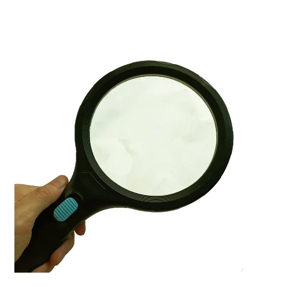 Double grossissement net avec le kit d'accessoires pour microscope, loupe 138 mm et lames incluses