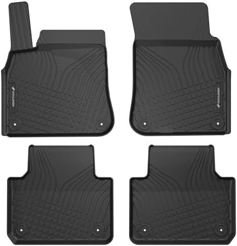 Walser Premium Fussmatten Auto für VW Touareg (CR7, RC8) 11/2017-Heute, 100% passgenaue Gummimatten Auto - Made in EU, robuste Fußmatten Auto, Auto Fußmatten