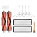 Produktbild Tamkyo 10 Paket Haupt BüRste Seiten BüRsten Filter für Mijia 1C STYTJ01ZHM Roboter Staubsauger Teile ZubehR A
