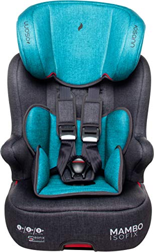 Osann 102-158-269 Mambo Isofix Kinderautositz Gruppe 1/2/3 (9-36 kg), Autositz Blau