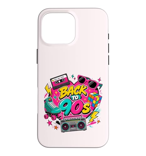 Retro Back to 90s ���g�� �J�Z�b�g ���W�J�Z ���[���[�X�P�[�g �L���[�u �X�}�z�P�[�X iPhone 16 Pro Max �p