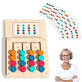 Maylatte Puzzle für Demenzkranke & Farb-Memory - Holz Demenz Spiele mit 12 Karten als Gedächtnis- & Motoriktraining, Einfaches Spiele für Senioren mit Demenz zur Beschäftigung & Aktivierung