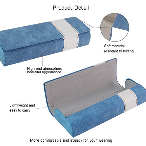 Image of VisionGlobal Hard Shell Eyeglass Case for Eyeglasses and Sunglasses for Men /Women and Kids