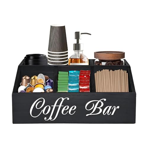 Bar à café et accessoires organisés grâce à ce support de comptoir - 2