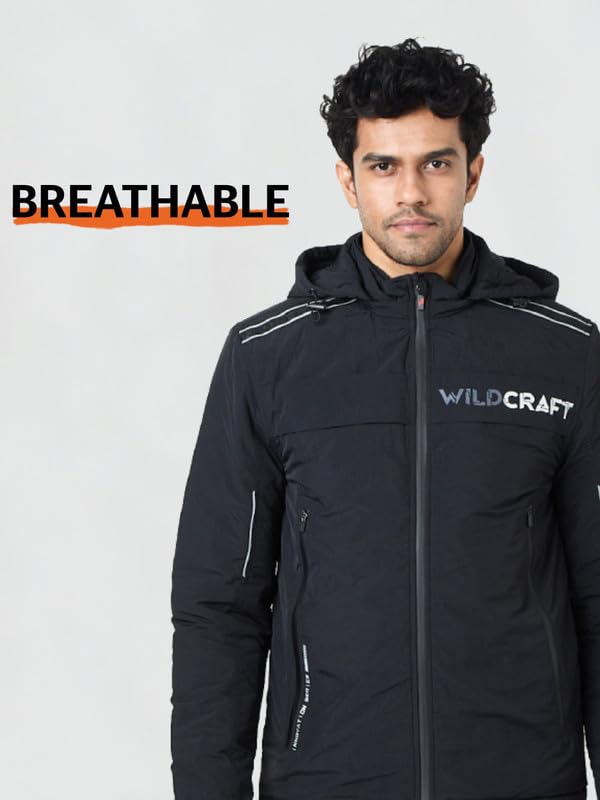 Image of Wildcraft Men Nylon Quilted Jacket