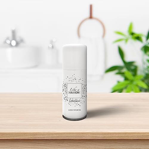 Laque pailletée Argent Lothmann Paris Like a Diamond 100ml pour cheveux