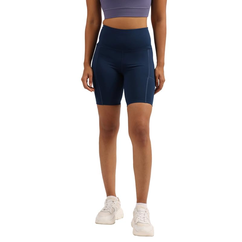 BlissClub Ultimate Cycling Shorts Lite with 2 Pockets | Gym Shorts for Women Workout, Sports Shorts, Swim Shorts and Shapewear for Tummy-image-0