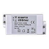 trafo 12v ac 10w 【Ideale Wahl】Geeignet für LED Streifen (12V) oder G4, MR11 (GU4), MR16 (GU5.3) und alle anderen DC 12V LED Lampen.