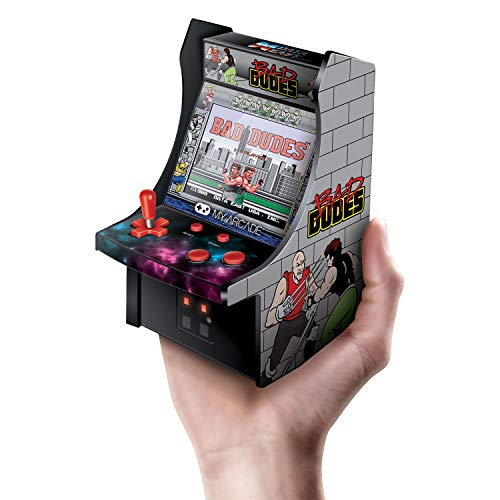 image for My Arcade Bad Dudes Micro Player - 6.75 Inch Mini Retro Arcade Machine