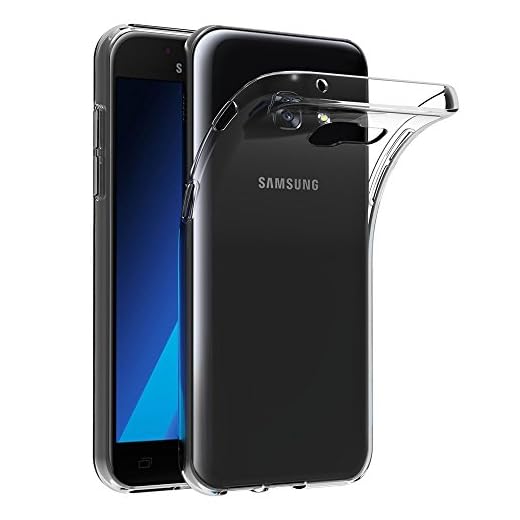 MaiJin Hülle für Samsung Galaxy A3 (2017) SM-A320FL (4,7 Zoll) Crystal Clear Durchsichtige Backcover Handyhülle TPU Case