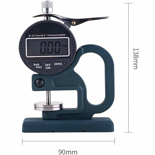 Calibrador digital de espesor con pantalla grande miniatura 6