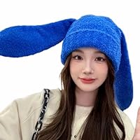 Candy Stripper うさ耳ニット帽 ブルー Candy Stripper うさ耳ニット帽