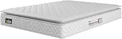 Colchão Solteiro Espuma D33 Pillow Top New Millenium Branco Hellen – Suporta Até 120 Kg Por Pessoa (Casal)