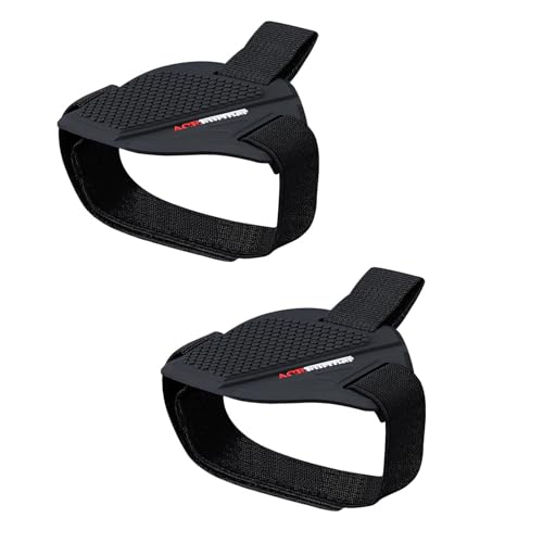 Yolistar Cubrezapatos para Palanca de Cambios de Moto para Proteger los Zapatos, Protector de Calzado para Motocicleta(Negro-2pcs)
