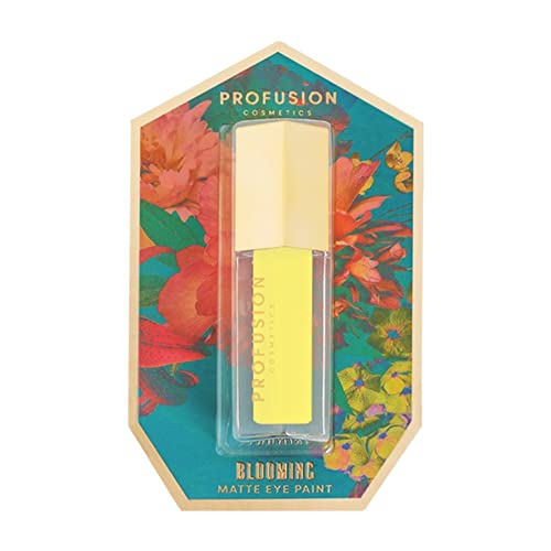 Profusion Cosmetics Matte Eye Paint Makeup- Few Seconds To Dry Create The Most Blooming Day-To-Night Looks (Daffodil) #TOP2