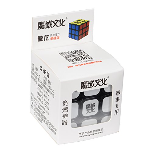 Image of MoYu AoLong V2 3x3x3 Speed Cube Enhanced Edition Black