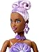 Barbie Petal Pop Scented Doll with Purple Floral Dress & Accessories, Bouquet Reveal with Pet Bunny & Surprises Like Watering Can, Necklace & Earrings​​​​