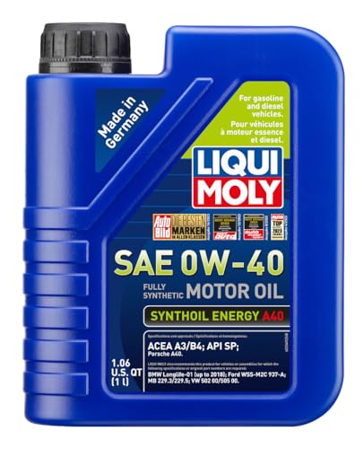 Liqui Moly 2049 Synthoil Energy 0W-40 Motor Oil - 1 Liter Bottle