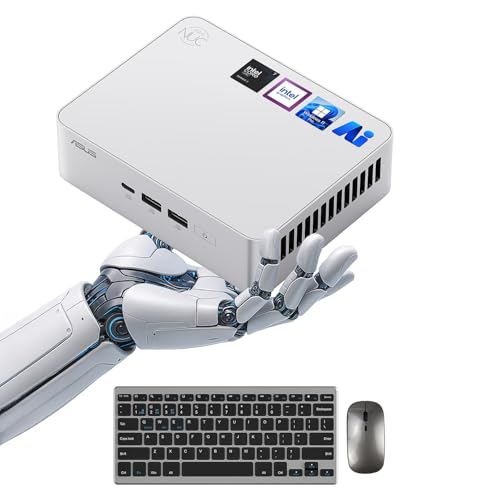 ASUS NUC 15 Pro+ Small PC, Intel Series 2 Core Ultra 7 255H, 64GB DDR5 RAM, 1TB PCIe SSD, Intel Arc 140T GPU, Thunderbolt 4, WiFi 7, BT 5.4, Win 11 Pro, High Performance AI Computing, 8K Video Editing