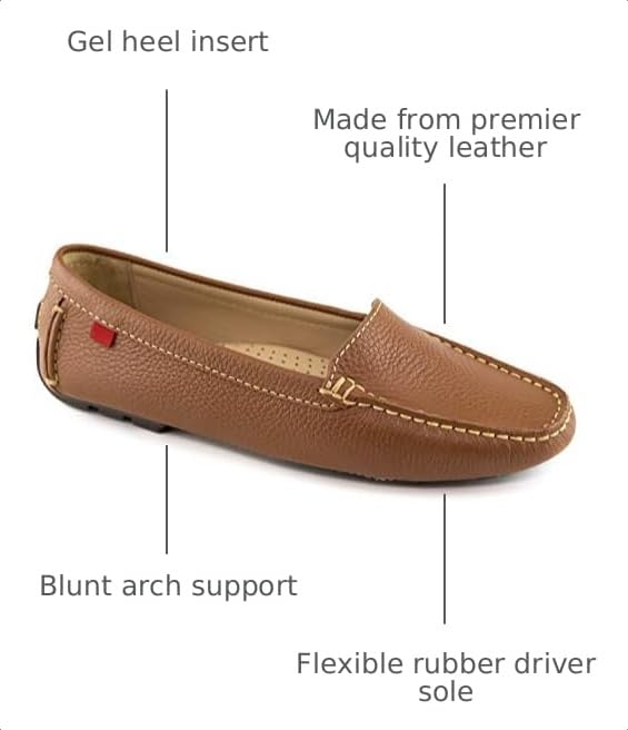 Image of MARC JOSEPH NEW YORK Women's Leather Made in Brazil Manhasset Loafer Driving Style