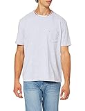 Lacoste Herren TH3449 T-Shirt, Argent Chine, XL