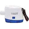 Automatic Boat Bilge Pump with Float Switch, 12V, 1100GPH Low Noise - High Efficiency Automatic Bilge Pumps for Boats, Reliable Marine Grade Pump, Easy to Install & Durable