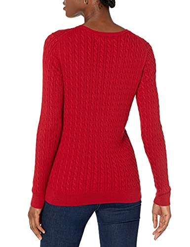 Image of Amazon Essentials Women's Lightweight Cable Knit Long Sleeve Sweater