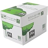 【Amazon.co.jp限定】【2500枚入り】エイピ一ピ一・ジャパン 高白色 ホワイトコピー用紙 A4 2500枚(500枚×5冊) PEFC認証