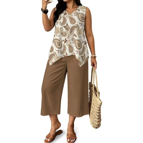 Conjunto casual de dos piezas holgado que soluciona el calor con un talle alto comodo