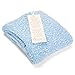 DEMDACO Giving Shawl Women's One Size Soft Knit Nylon Wrap in Gift Box, Light Blue