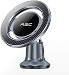 APPS2Car pour MagSafe Mont de voiture - [All Metal] Support de téléphone magnétique pour tableau de bord de voiture, support de téléphone portable de voiture forte, compatible avec iPhone 17 Pro Max Air 16 15 14 13 12