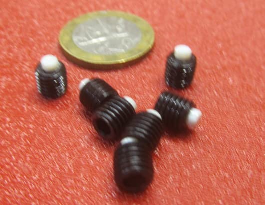Black Oxide Steel Nylon Tip Set Screw 1/4