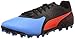 Price comparison product image PUMA Men's Puma One 19.4 Mg Football Shoes, Blue Bleu Azur Red Blast Puma Black, 8 UK