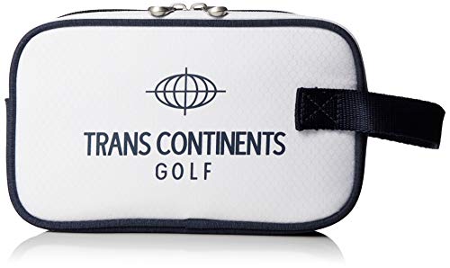 [トランスコンチネンツ] ポーチ TCPH-910 ホワイト/ネイビー