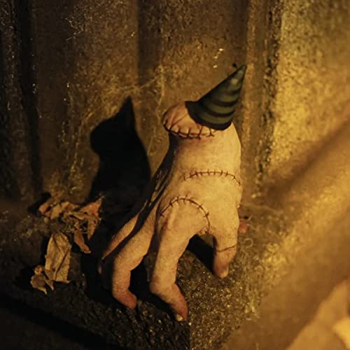 Junova Thing Hand Wednesday Addams Family Scary Halloween Prop For Cosplay And Home Decoration (Hand) #TOP3